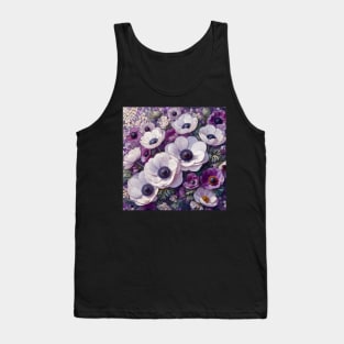 Anemone Flowers Tank Top